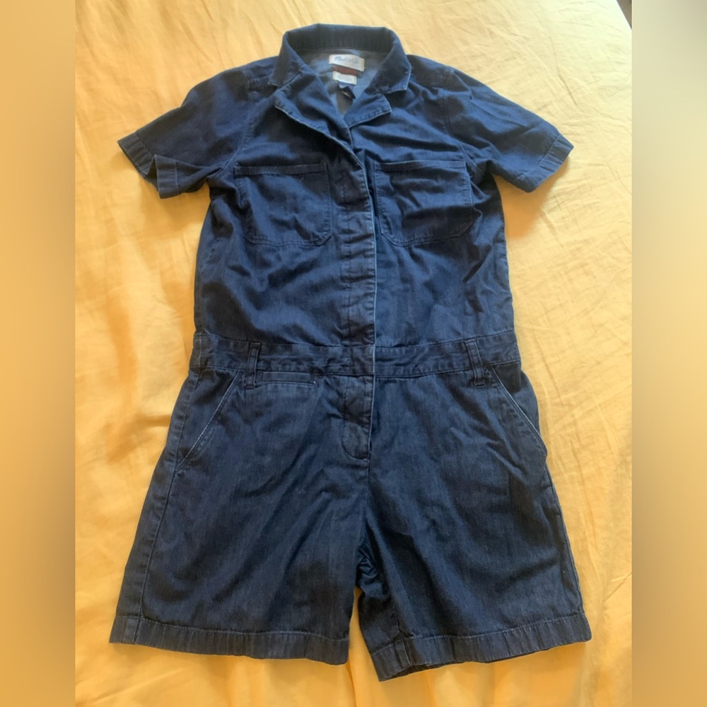 Madewell For Shopbop Denim Romper, M